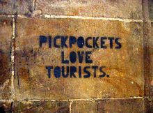 Travel Tips – Beware of Pick Pockets