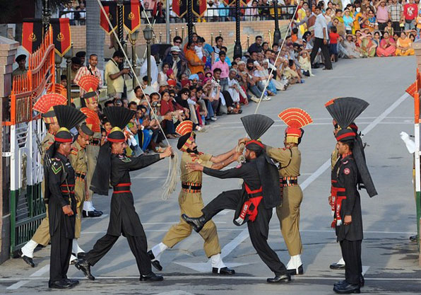 See Wagah Border Amritsar Retreat Ceremony