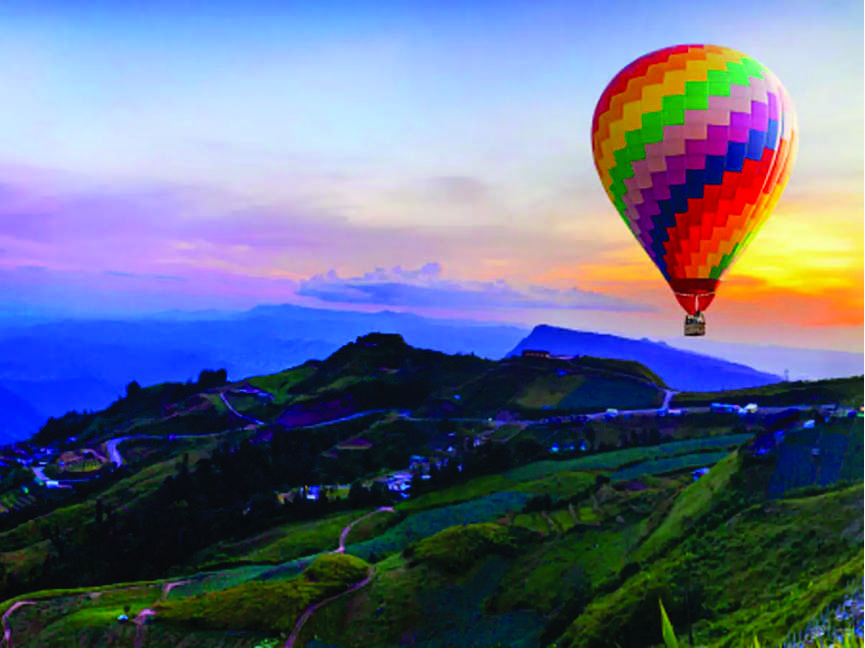 Best Mesmerizing views In India For Hot Air Balloon Rides