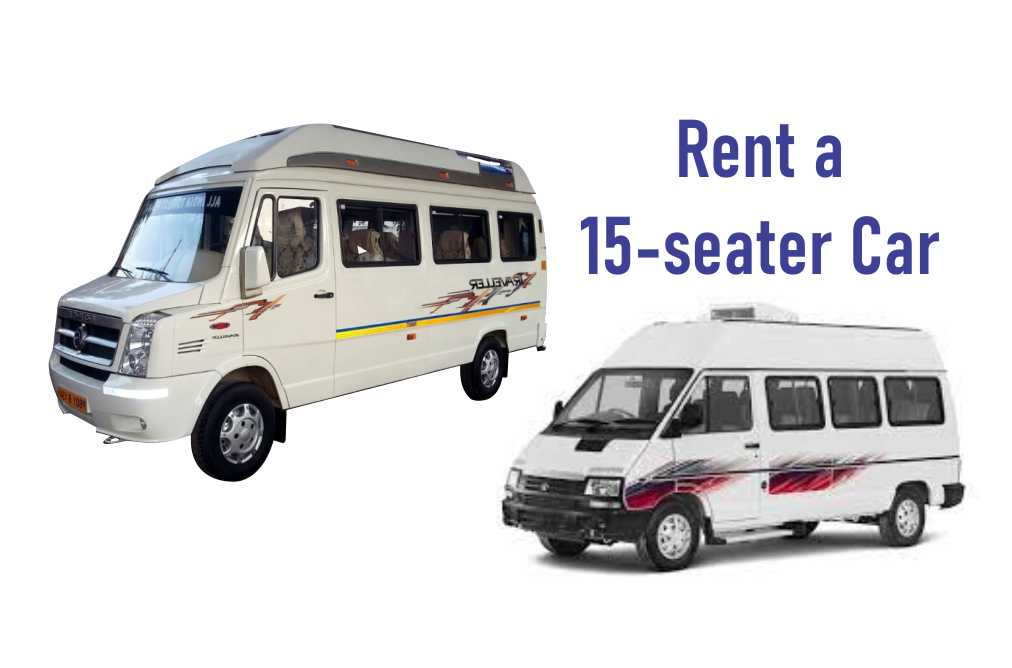 Rent a 15-seater Car – Winger or Traveller