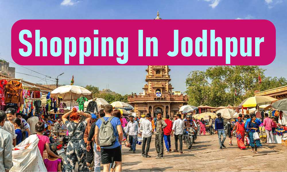 tourist shopping in jodhpur