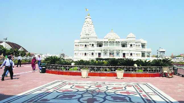 prem mandir vrindavan