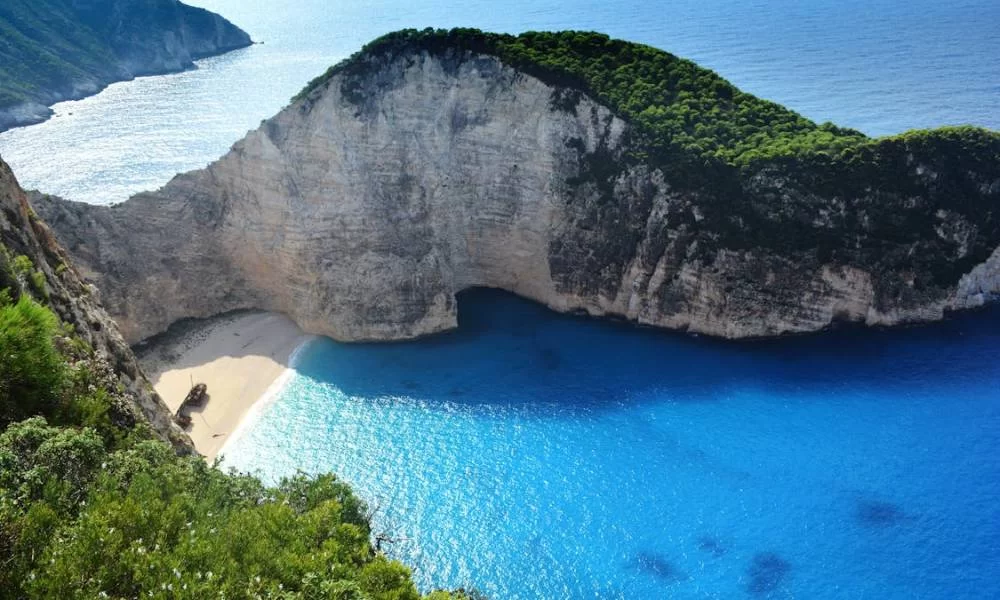 Shipwreck Beach, Zakynthos, Greece