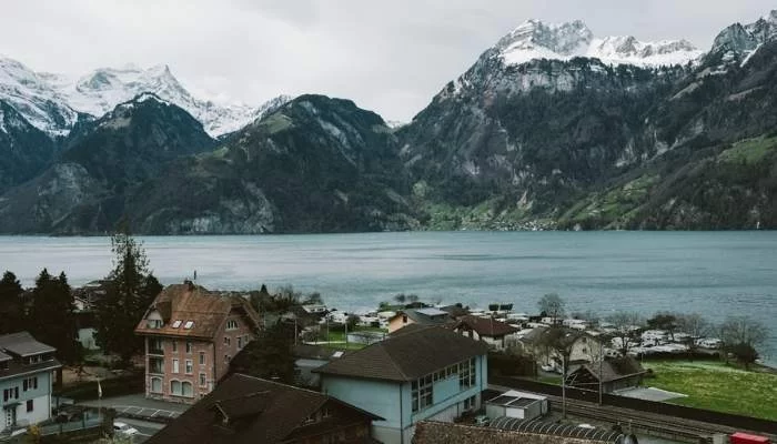 Spring cheese festival, Gruyeres, Switzerland