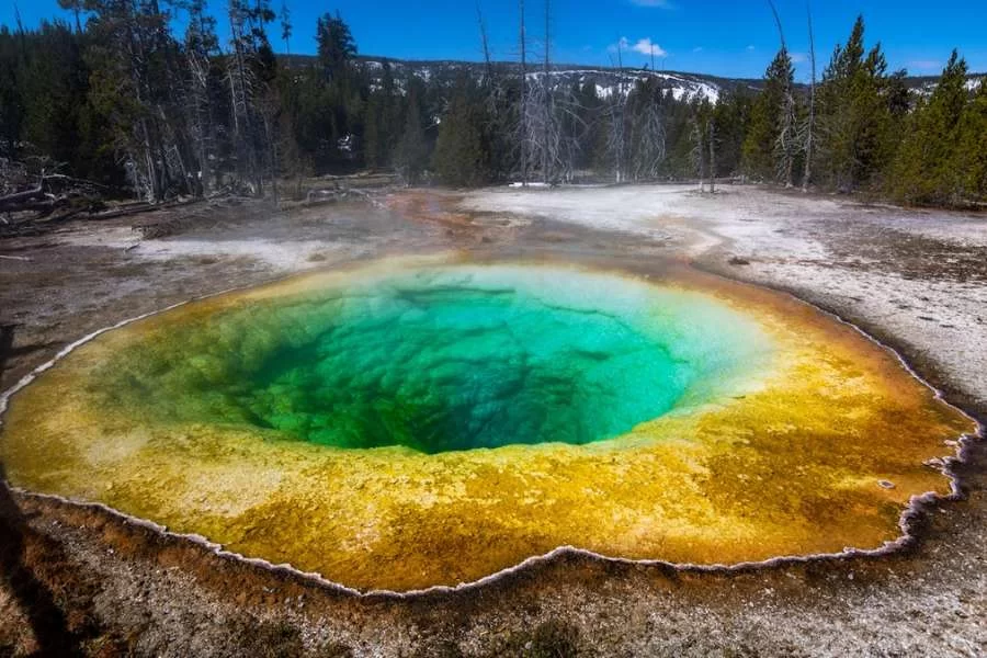 Yellowstone National Park - Yellowstone hot spring