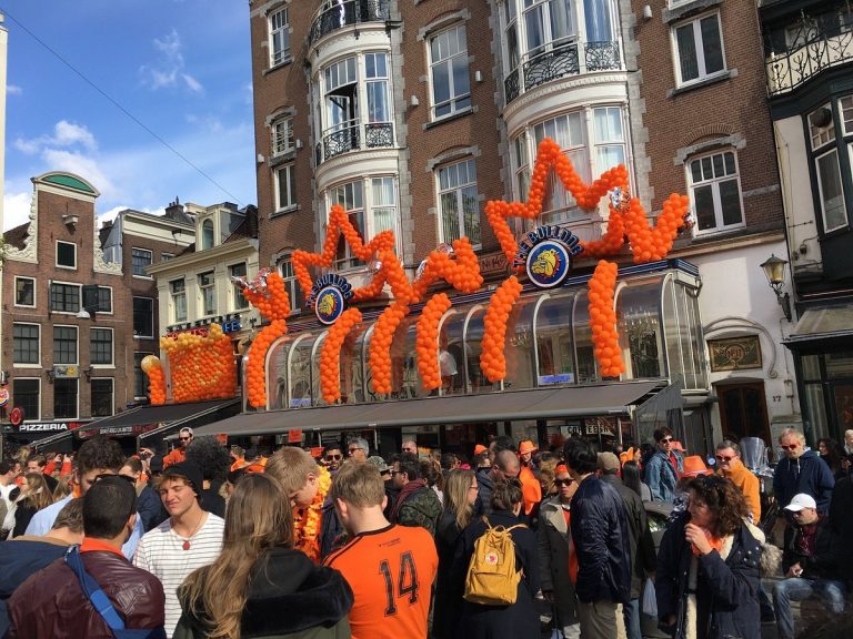 Amsterdam King’s day festival