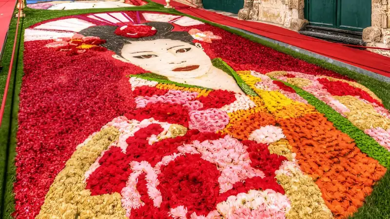 Infiorata fastival of italy