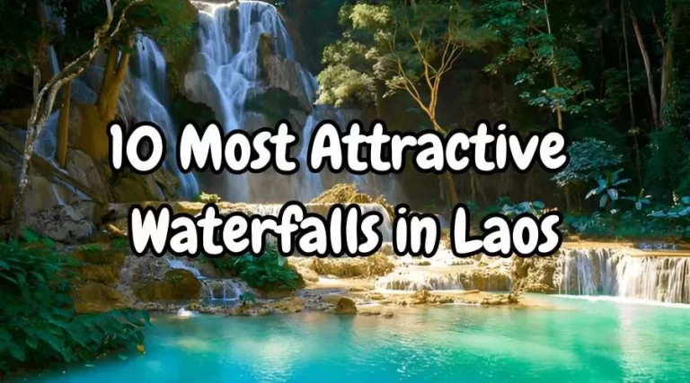10 Most Attractive Waterfalls in Laos image