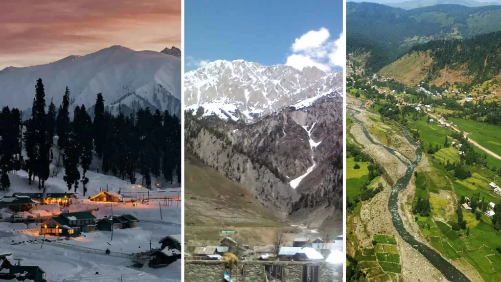 Kupwara, Sonmarg, Gulmarg kashmir - best places to see in srinagar kashmir