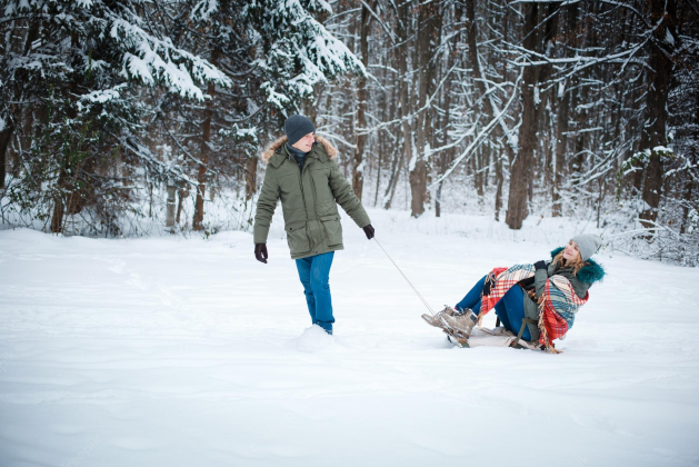 Snow fall adventures