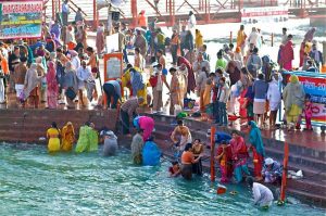 Ghats for Holy Bath in Haridwar Ghats for Holy Bath in Haridwar