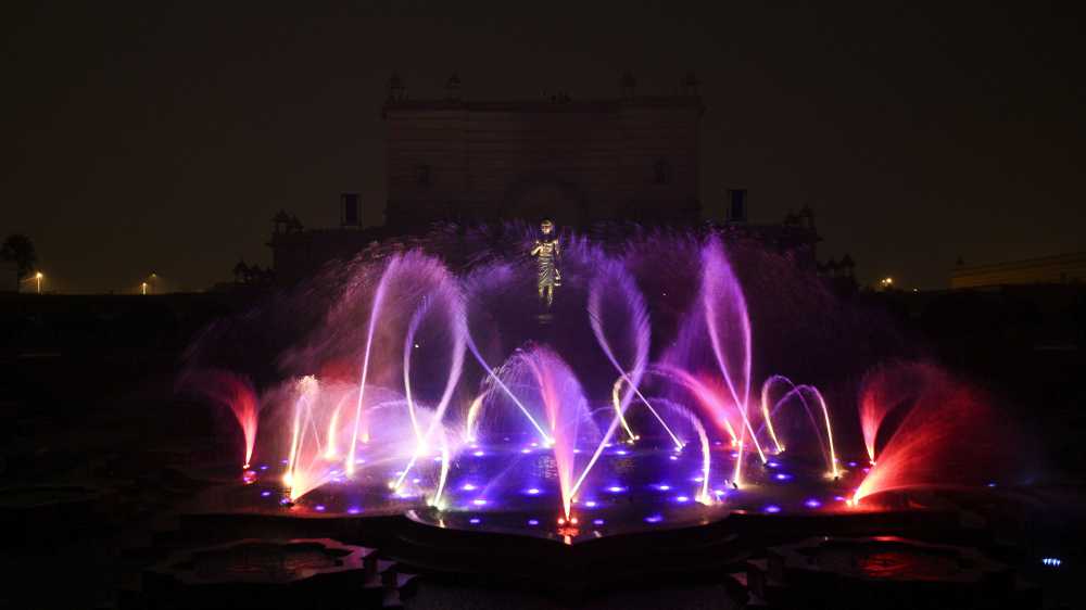 Fountain show-Akshardham