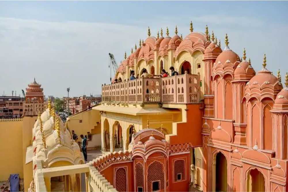 hawa mahal shape