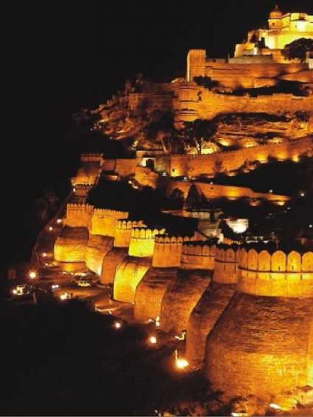 Kumbhalgarh Fort At Night