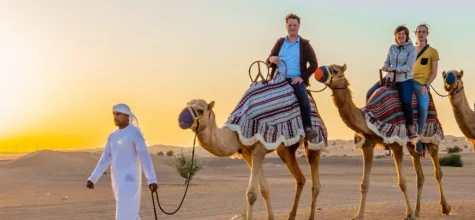 Dubai Desert Camel Safari : Dubai’s Famous Tourist Attraction