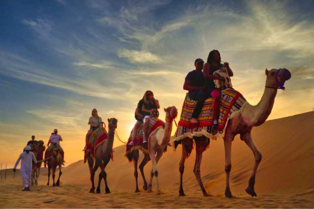 Dubai Desert Camel Safari UAE s Famous Tourist Attraction