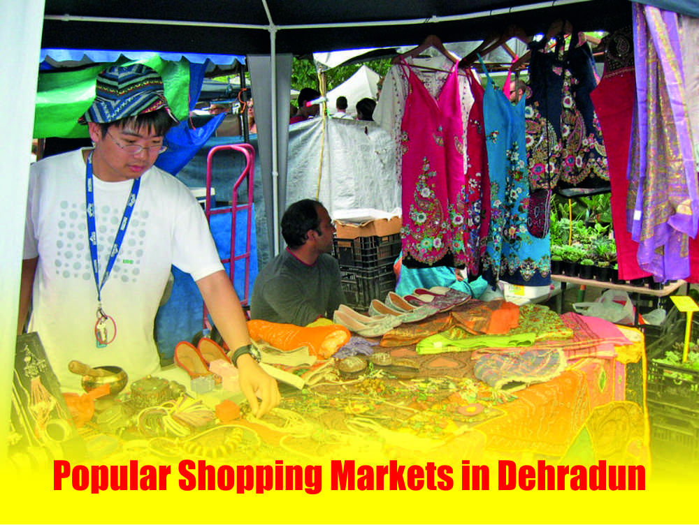 Popular Shopping Markets in Dehradun Popular Shopping Markets in Dehradun