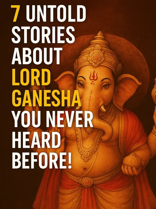 Ganesh Chaturthi 2025: 7 Untold Stories of Lord Ganesha You Must Know Ganesh Chaturthi 2025: 7 Untold Stories of Lord Ganesha You Must Know