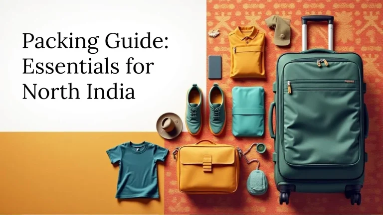 Packing Guide for International Travelers Visiting North India image