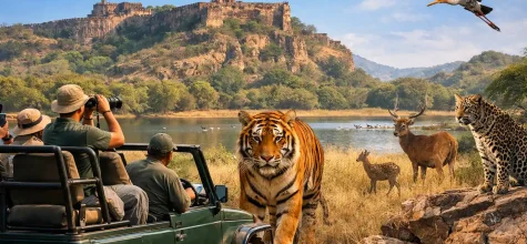 Rajasthan Wildlife and Ranthambore Safari: Book 5 Days Tour Online
