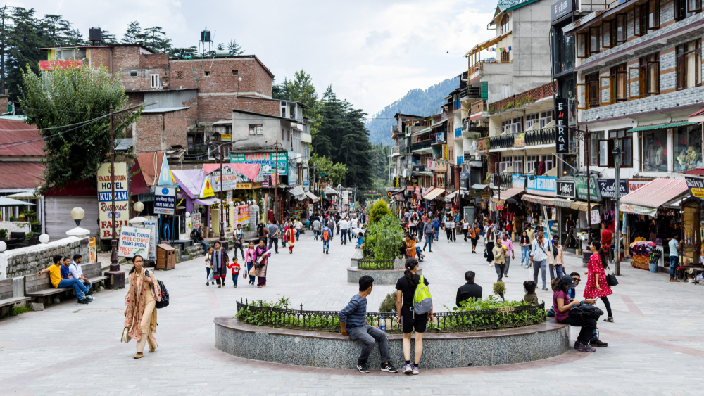 himachal tourism hotel manali mall road