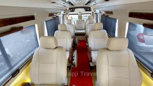 9 Seater Semi Sleeper Maharaja Tempo Traveller