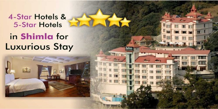Best 4/5 Star hotels in Shimla for luxurious Stay