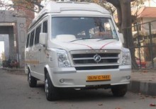 New 12 Seater Luxury Tempo Traveller Hire in Delhi